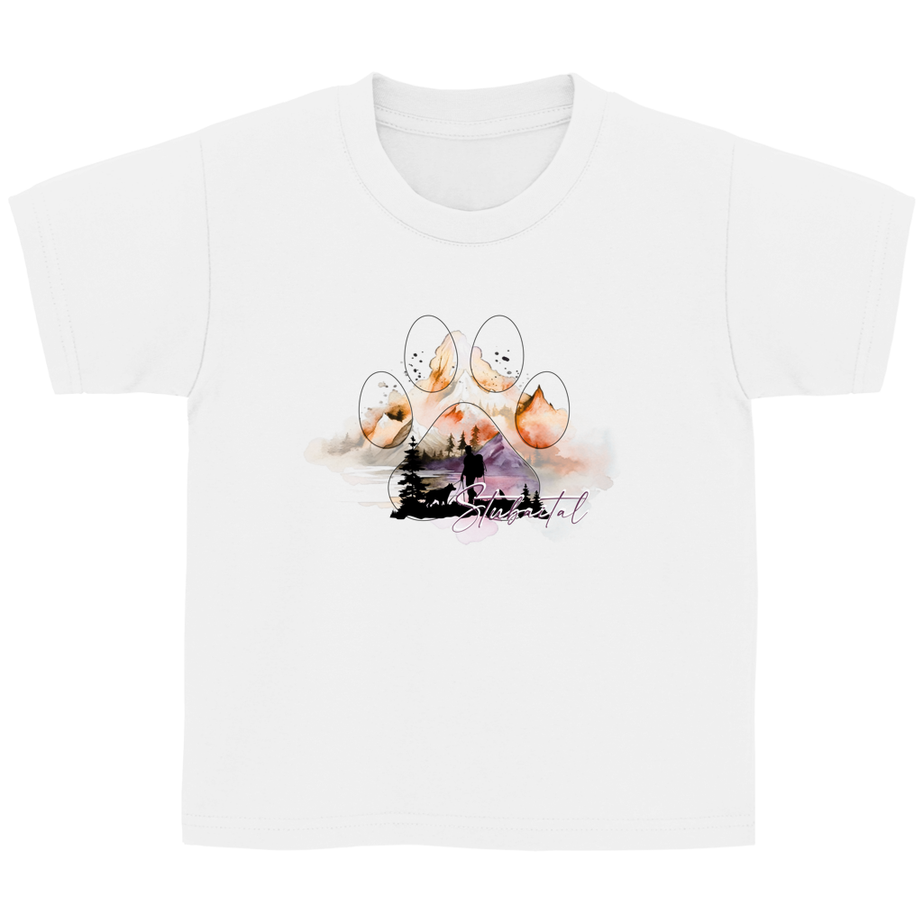 Kinder Basic T-Shirt Pfote Adventure 4