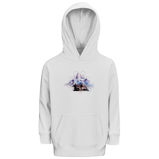 Kinder Premium Bio Hoodie Pfote Adventure 1