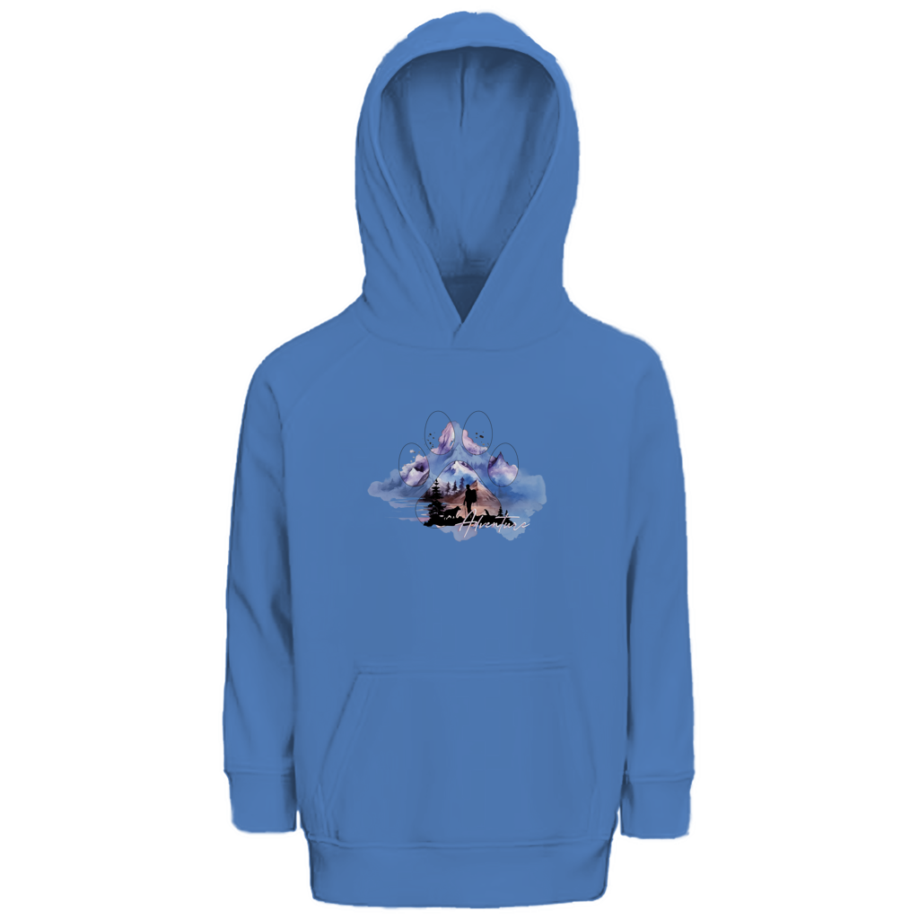 Kinder Premium Bio Hoodie Pfote Adventure 1