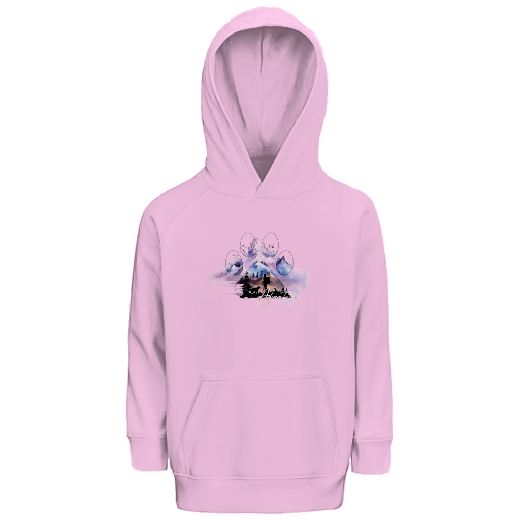 Kinder Premium Bio Hoodie Pfote Adventure 1