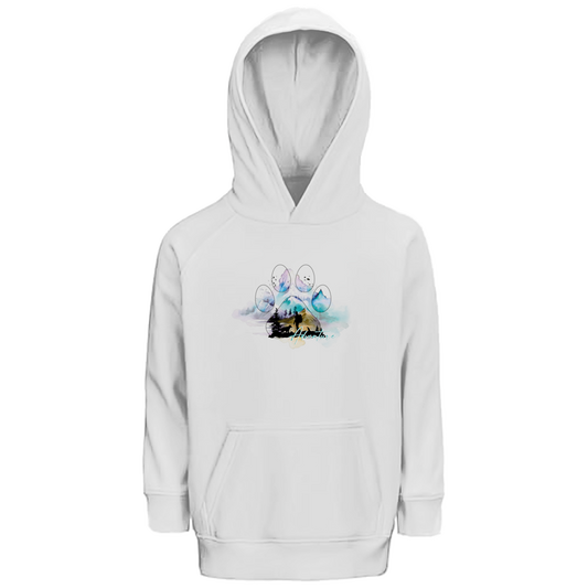 Kinder Premium Bio Hoodie Pfote Adventure 3