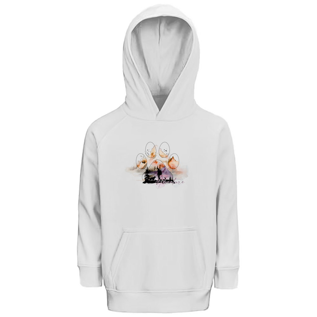 Kinder Premium Bio Hoodie Pfote Adventure 4