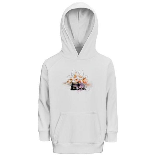 Kinder Premium Bio Hoodie Pfote Adventure 4