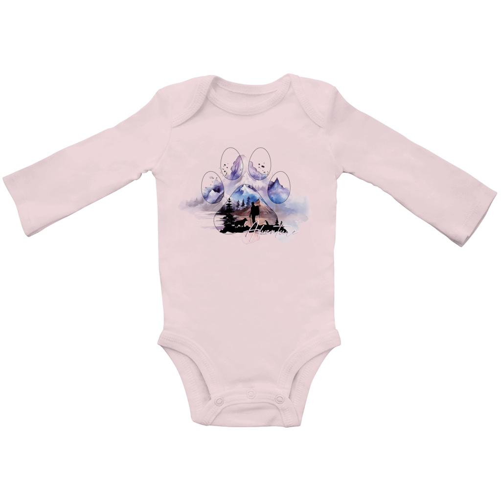 Baby Bio Bodysuite Langarm Pfote Adventure 1