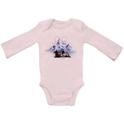 Baby Bio Bodysuite Langarm Pfote Adventure 1
