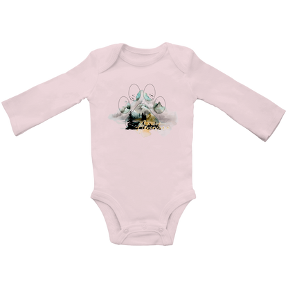 Baby Bio Bodysuite Langarm Pfote Adventure 2