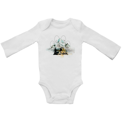Baby Bio Bodysuite Langarm Pfote Adventure 2