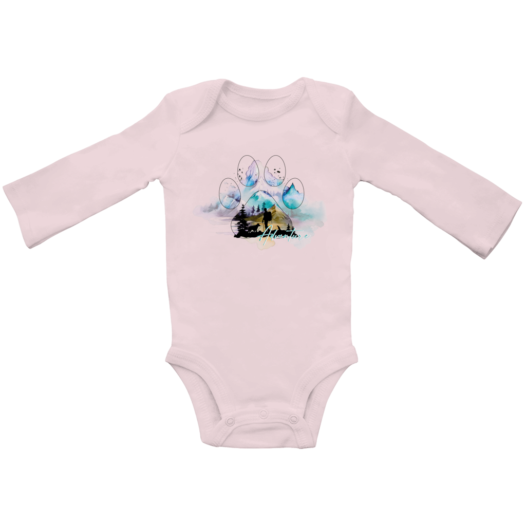 Baby Bio Bodysuite Langarm Pfote Adventure 3