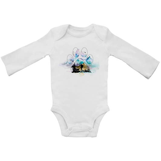 Baby Bio Bodysuite Langarm Pfote Adventure 3