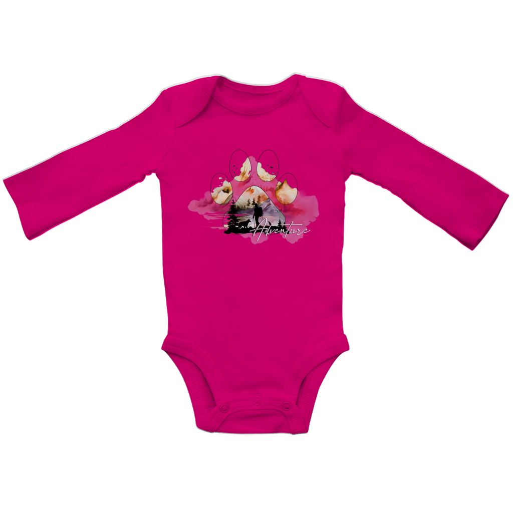 Baby Bio Bodysuite Langarm Pfote Adventure 4