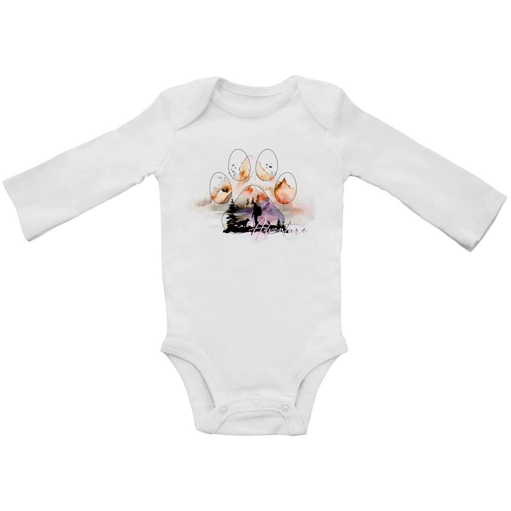 Baby Bio Bodysuite Langarm Pfote Adventure 4