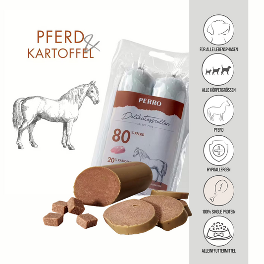 PERRO Delikatessrolle No.1 Pferd & Kartoffel