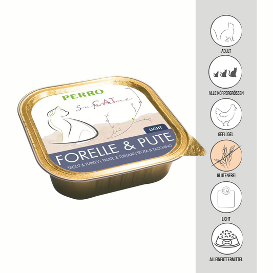 PERRO Cat Supreme Light Pute & Forelle
