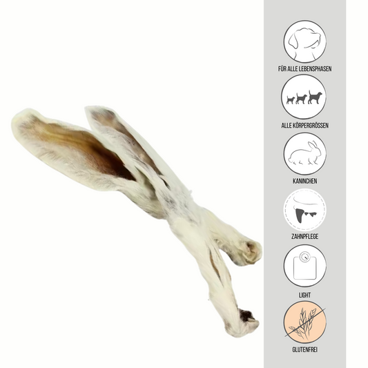 PERRO Kaninchenohren mit Fell