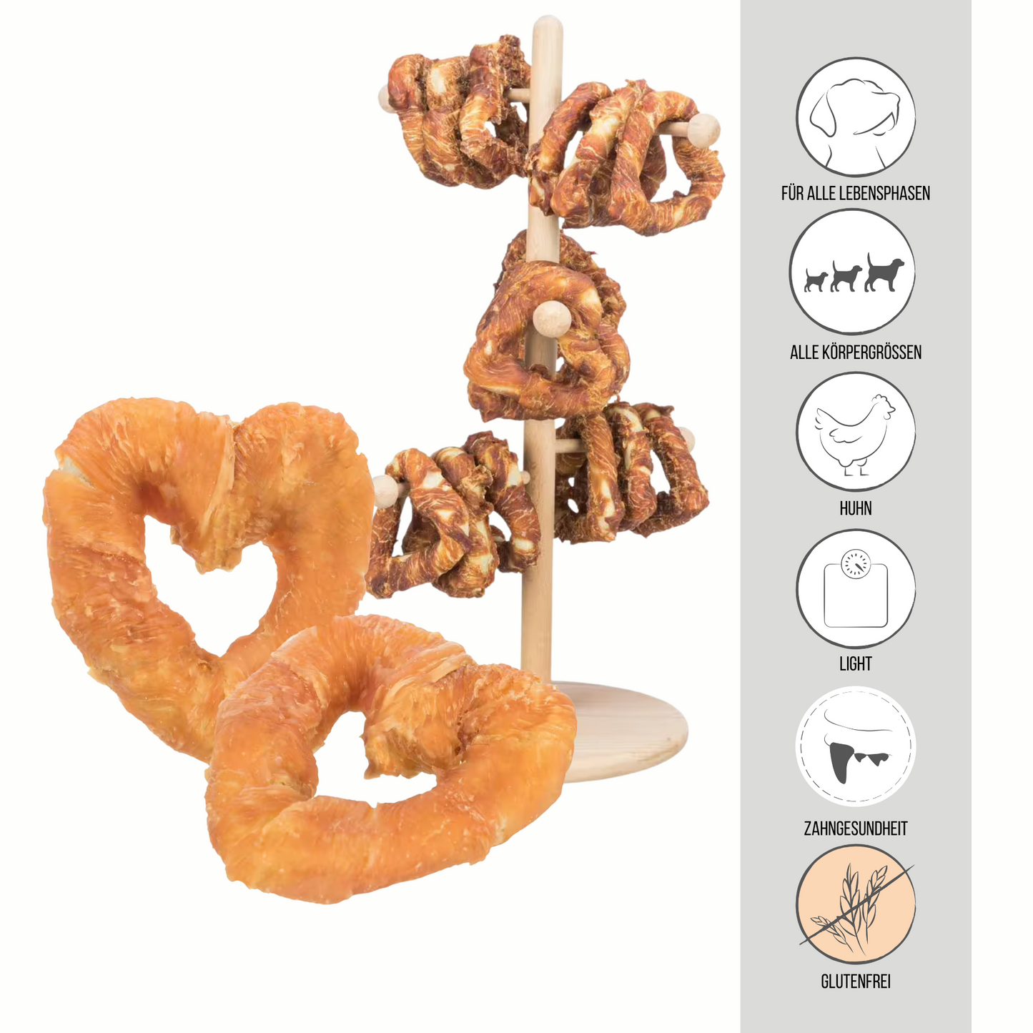 Denta Fun Chicken Heart Kausnack