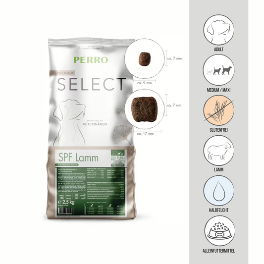 PERRO Select SPF Lamm - für kleine Rassen