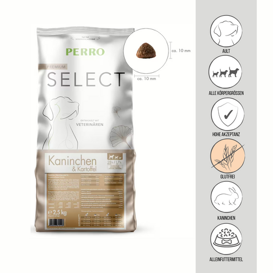 PERRO Select Grainfree Kaninchen & Kartoffel