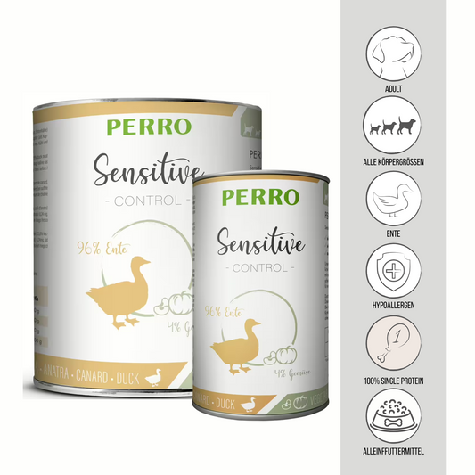 PERRO Sensitive Control Ente + Gemüse
