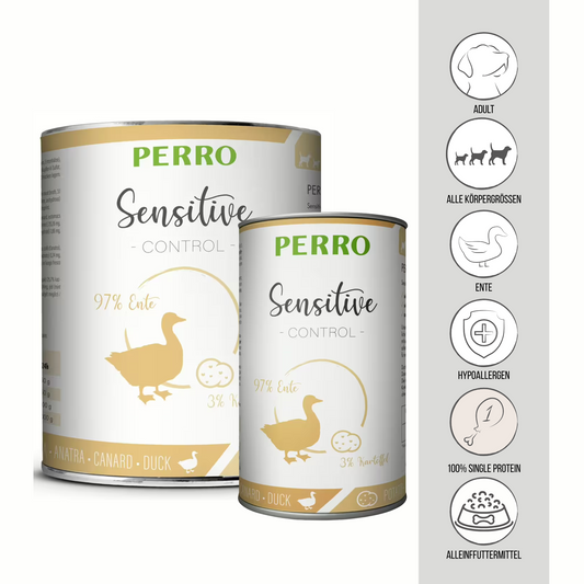 PERRO Sensitive Control Ente + Kartoffeln