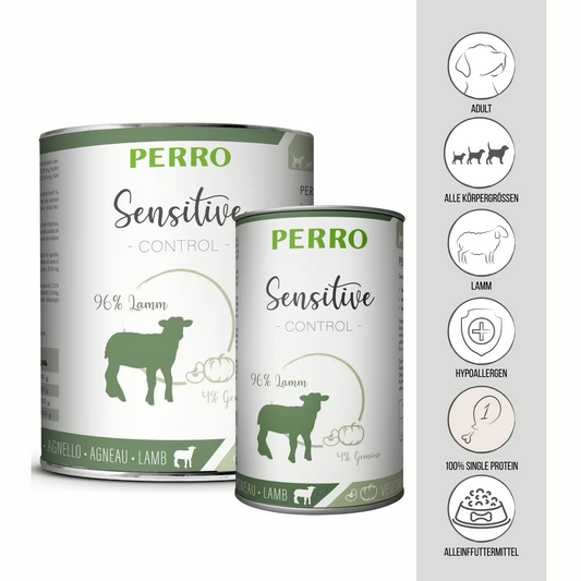 PERRO Sensitive Control Lamm + Gemüse