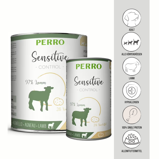 PERRO Sensitive Control Lamm + Kartoffel