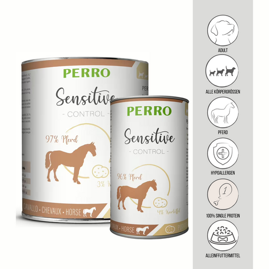 PERRO Sensitive Control Pferd + Kartoffel