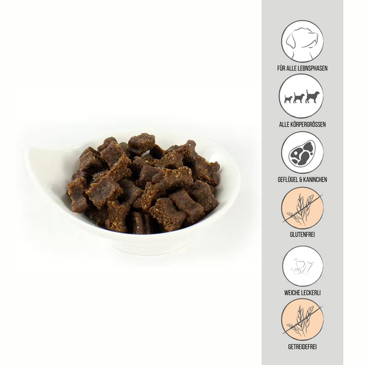 PERRO Fleisch Softies Kaninchen